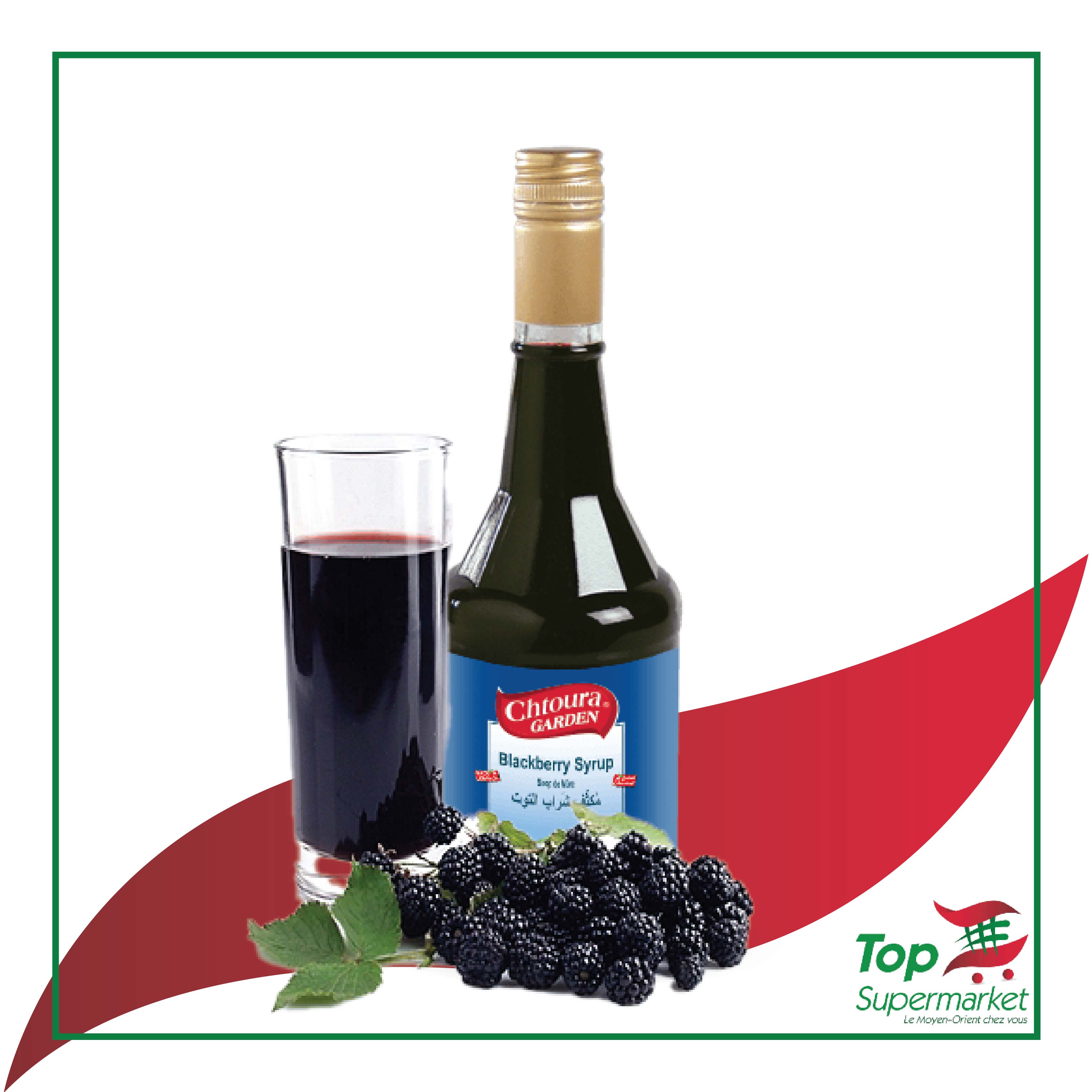 Chtoura Garden Sirop de Mûre 600Ml